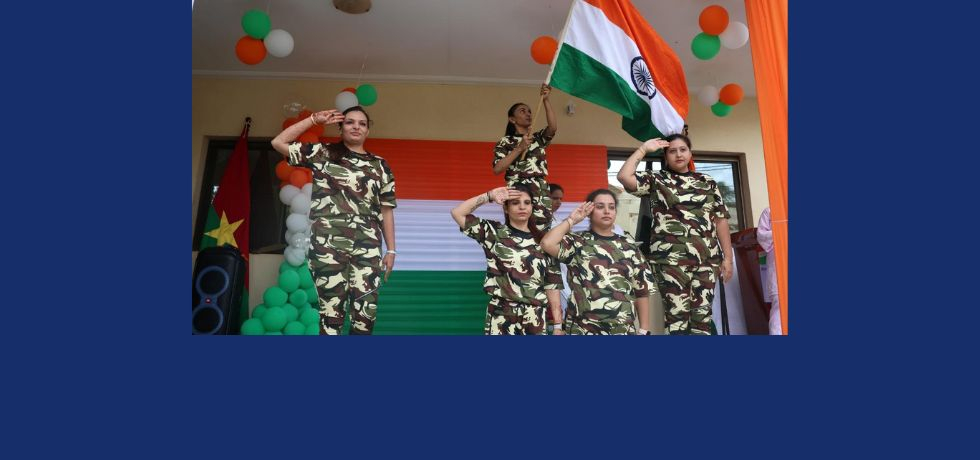 Glimpses of the Flag hoisting by Ambassador Om Prakash Meena held on August 15, 2025 to celebrate the 79 th Independence Day of India, followed by reading Hon’ble President of India’s address to the Nation and Cultural Performances by Indian Diaspora at Embassy Premises